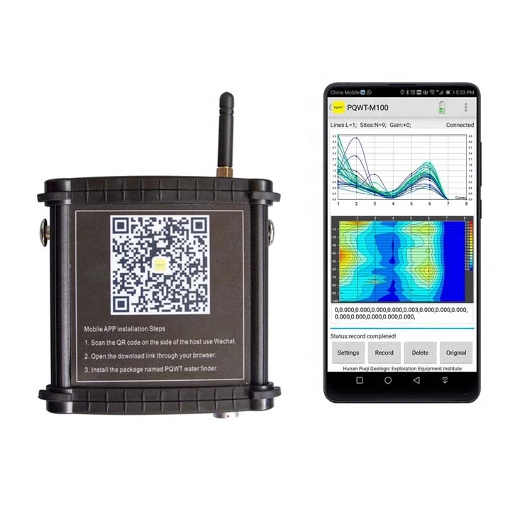 

PQWT-M100 underground water finder device water level detector