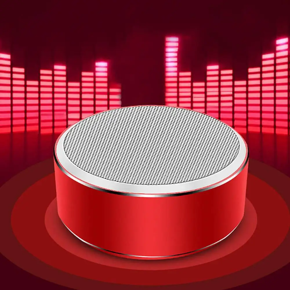 Portable Mini Bluetooth Speaker Wireless Hifi Stereo Music Loud speaker Sound Audio Support USB TF AUX For iphone 11 | Электроника
