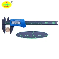 ahead 150mm6 lcd digital electronic carbon fiber vernier caliper gauge micrometer measuring tool factory store direct selling