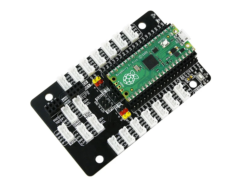 Плата расширения датчика яхбум Raspberry Pi Pico с сервоконтактами последовательный