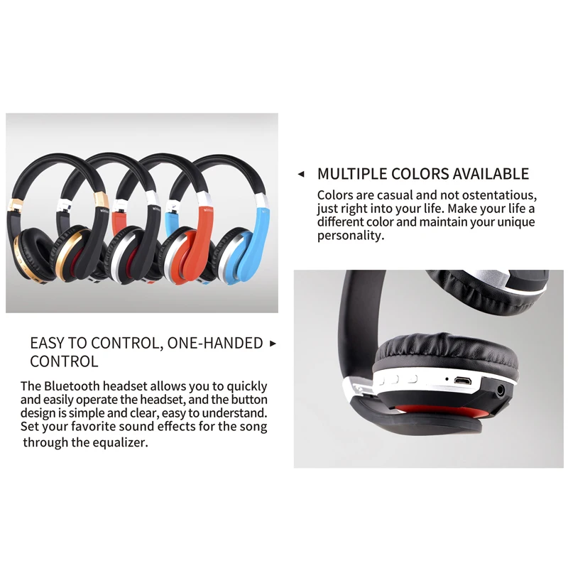 Bluetooth наушники 5,0 Беспроводные наушники с Bluetooth наушники Проводная гарнитура с микрофоном для мобильного телефона для бега