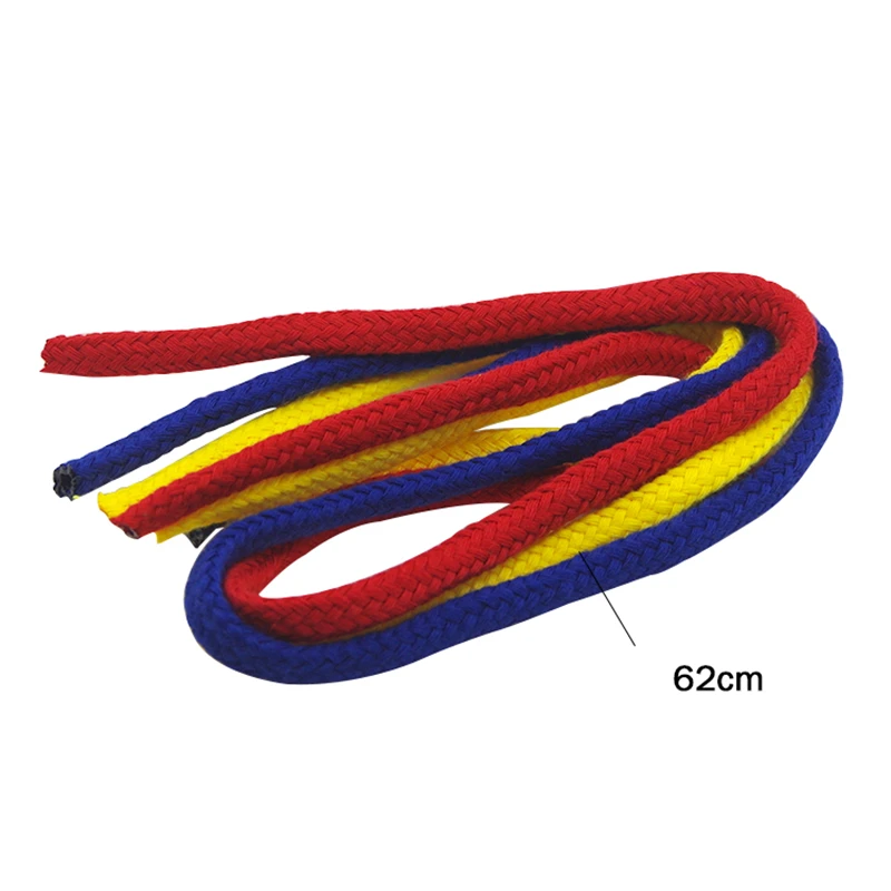 Бесплатная доставка три веревки волшебные трюки Волшебная веревка крупным