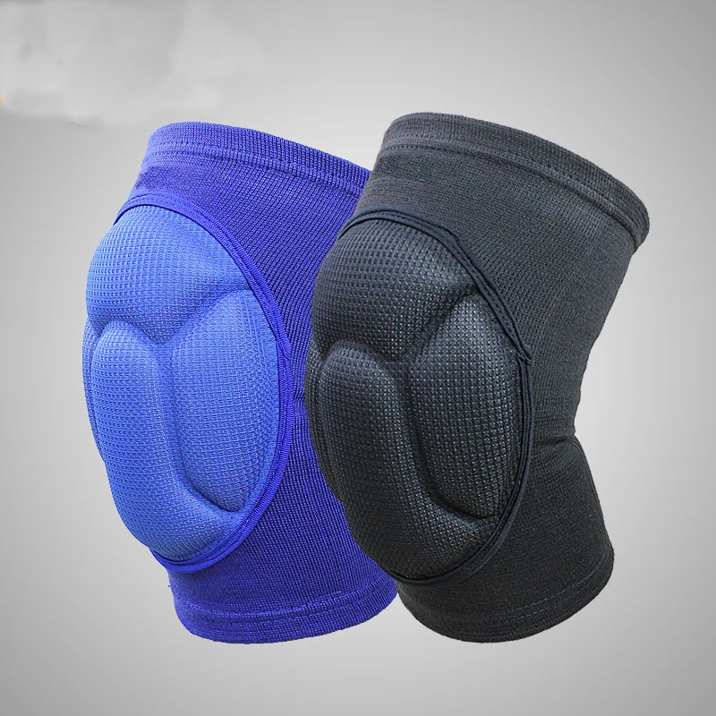 

1 Pair Sport Protective Knee Pads Sponge Elastic Support Fitness Gear Basketball Anti-Slip Collision Avoidance kneepad Brace