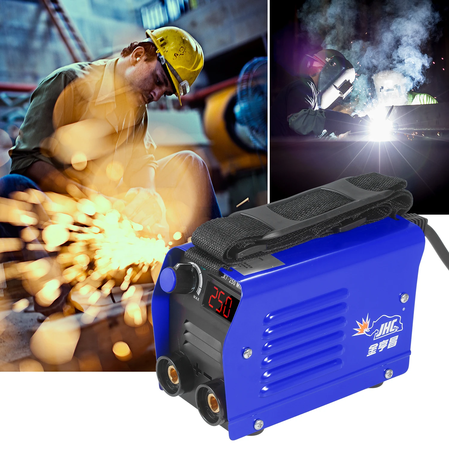 

Mini Electric Welding Machine Digital Inverter IGBT Stick 250A 220V ARC Electric Welder with LED Display Quick Connector