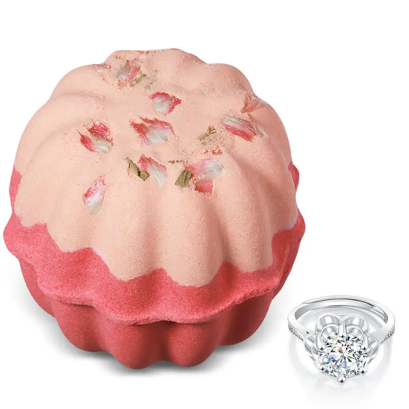 

Lagunamoon 147 г 1 шт. шарики для ванны с эфирным маслом грейпфрута и цветами вишни с сюрпризом бриллиантовое кольцо Бомба для ванны для спа-душа