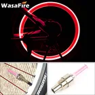 Фсветильник для горного велосипеда WasaFire, светодиодная мини-колпачки вентиля шины на колесо, велосипесветильник задний фонарь, предупреждающая лампа