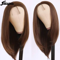 %e3%80%90ebingoo%e3%80%91short bob lace front wigs brown natural black straight bob wig heat resistant synthetic lace front wigs for woman