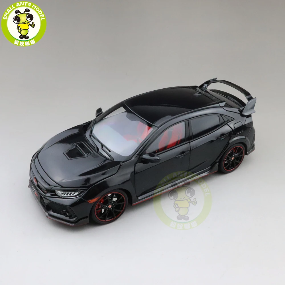 1/18 ЖК дисплей модели CIVIC Тип R Diecast металлические модельные игрушки автомобиля для