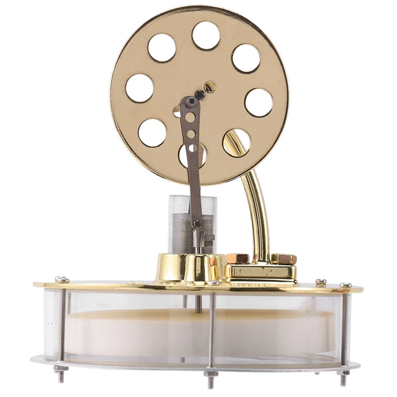 

Low Temperature Stirling Engine Model Steam Power Scientific Production Physics Experiment Toy Gift for Kids Adult