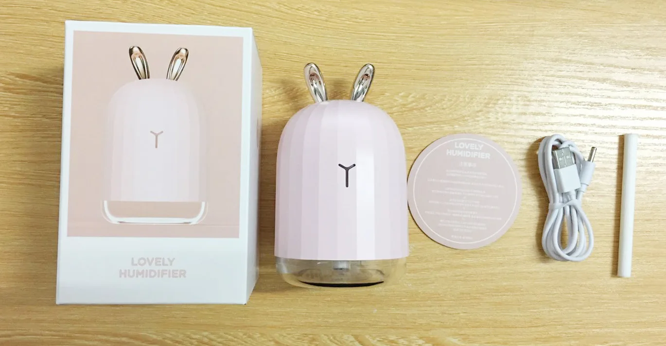 

High Quality 220ML Ultrasonic Air Humidifier Aroma Essential Oil Diffuser for Home Car USB Fogger Mist Maker with LED Night Lamp