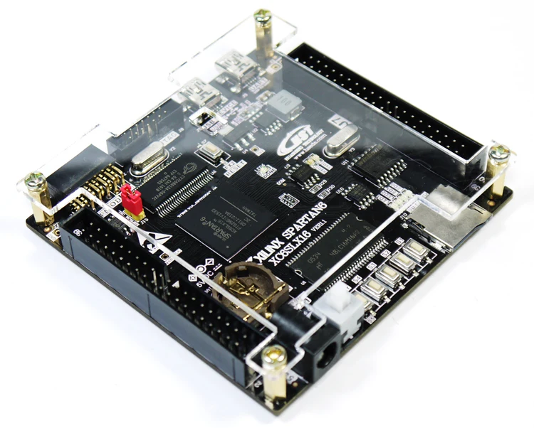 Макетная плата XILINX SPARTAN6 XC6SLX16 Microblaze SDRAM USB2.0 FPGA|Датчик ABS| |