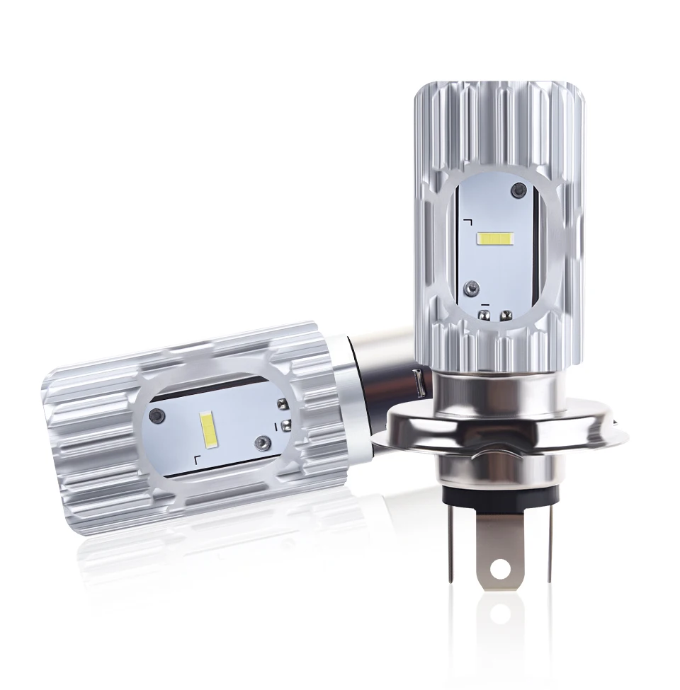 VooVoo H4 BA20D светодиодный мотоциклетный головной светильник лампы 2400LM 6500K 20W HS1 светодиодный фарол мотоцикл фары светильник ing Электрический светодиодный автомобильный светильник