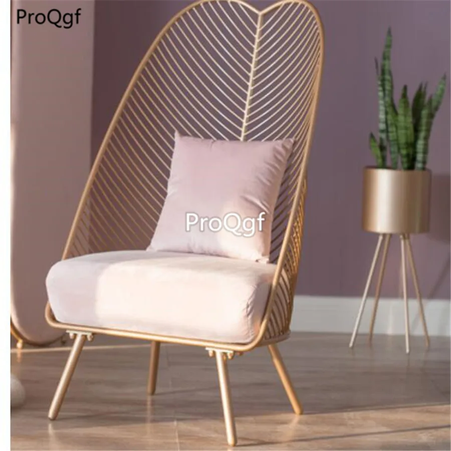 Ngryise 1 Set studio modern leaf shape garden chair