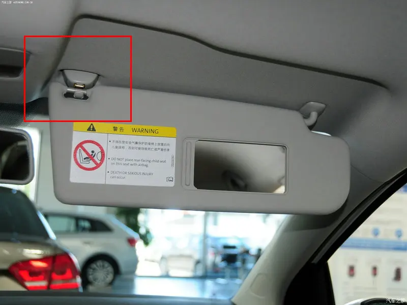 

Apply to POLO Sunshade clasp Sunshade clip gray