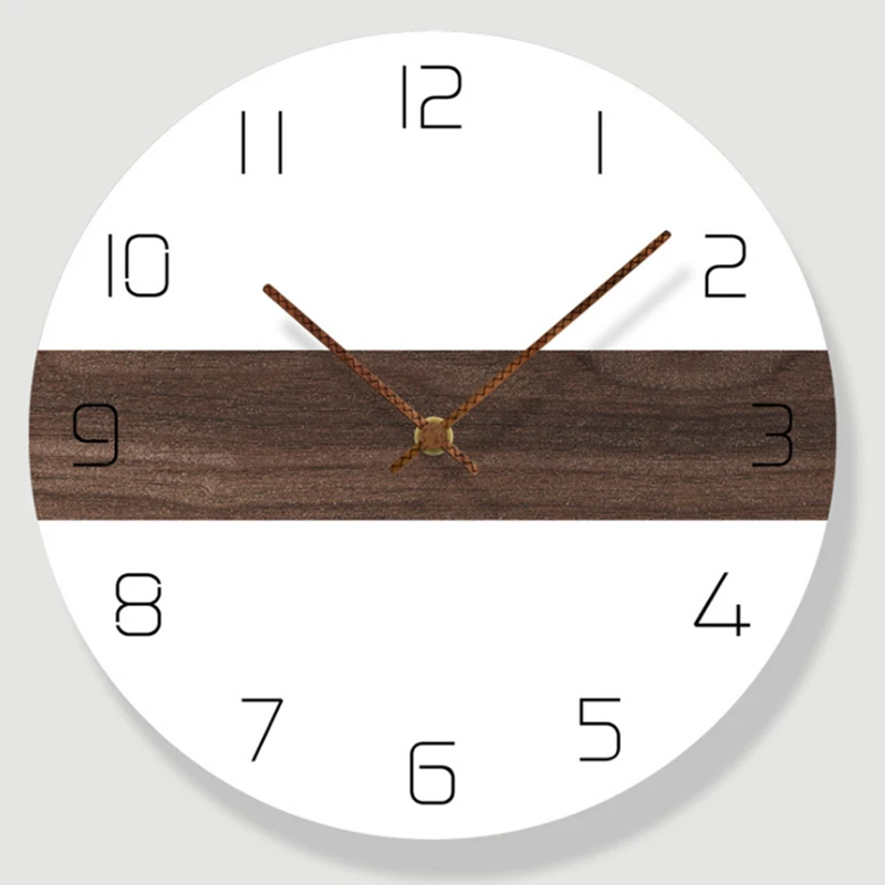 Современный дизайн бесшумные настенные часы винтажные с ретропростом