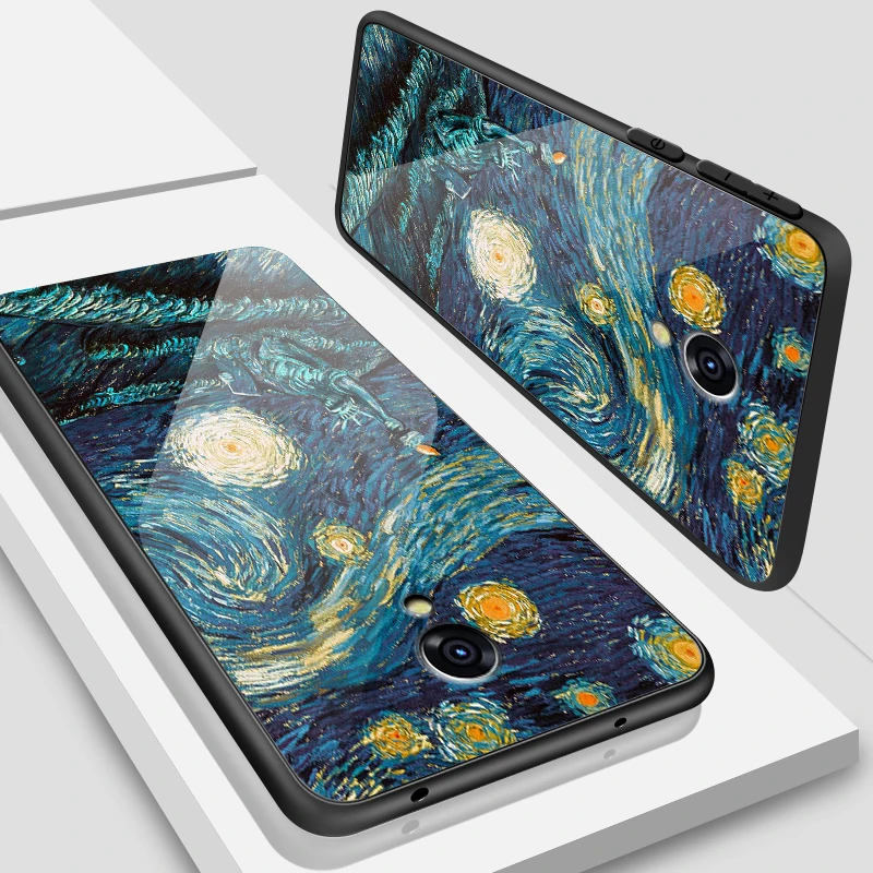 W336 Для iPhone SE 5s 6 6S 7 8 Plus XR XS макс. закаленное стекло чехол антидетонационный задняя чехол для Meizu M5 M8 M6 M9 Note 16th Plus - Цвет: W336