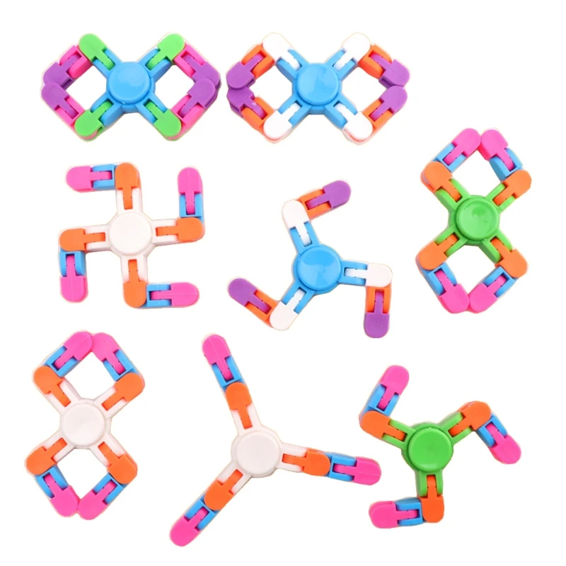 

Детский деформированный Спиннер на палец «сделай сам», аксессуары, обучающая игра, забавная настольная игрушка, лучший подарок для комнатн...