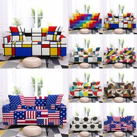 sofa cover stretch elastic couch cover geometric sofa cover living room sofa cover armchair cover loveseat slipcover sofa cover