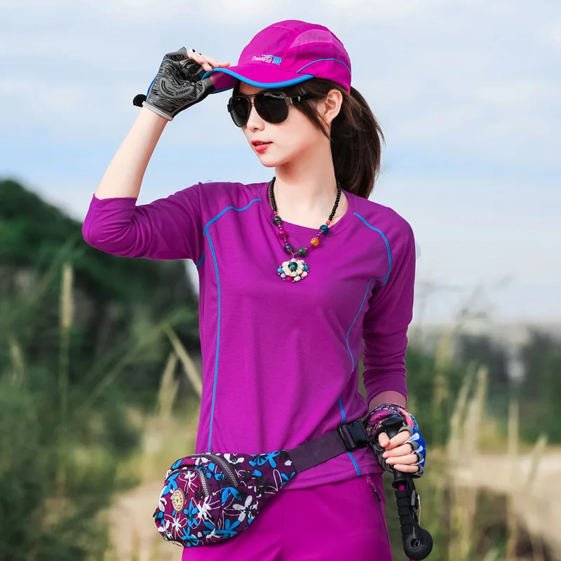 Мужская быстросохнущая футболка для фитнеса Спортивная бега активного отдыха