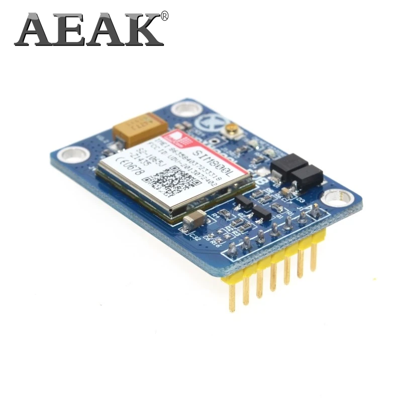 Беспроводной GSM GPRS модуль AEAK SIM800L V2.0 5 В четырехдиапазонный с антенной и кабелем|gprs