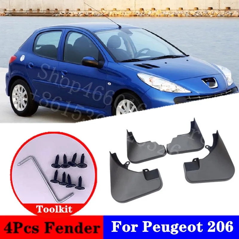 Для Peugeot 206 207 307 408 508 308 брызговик специальные детали модификации Fen der