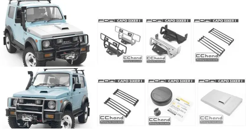 Бампер/светодиодная решетка/крышка шины/Фотоэлемент для каподастр samurai SIXER CD15828