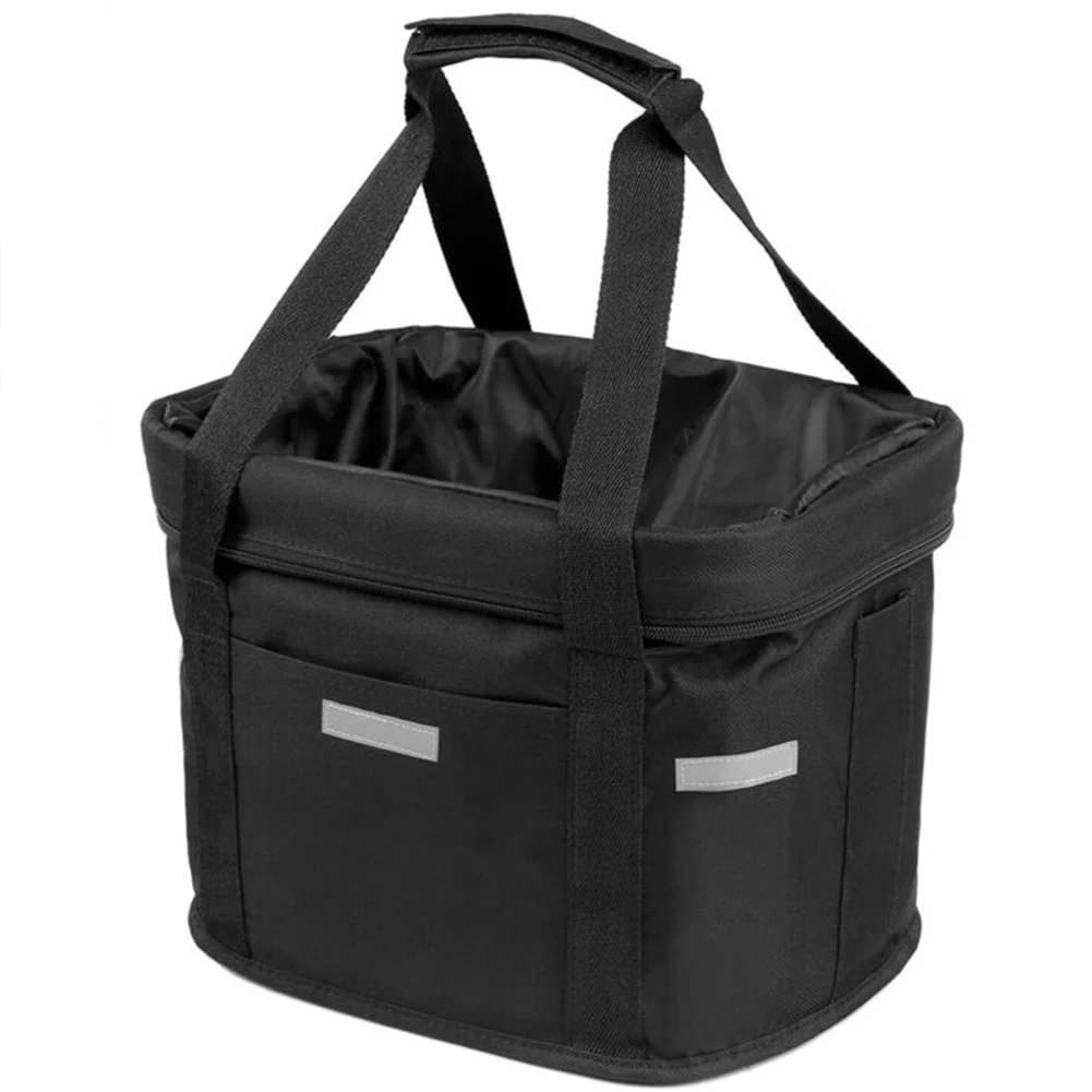 Велосипедная передняя корзина Съемная Водонепроницаемая на руль велосипеда