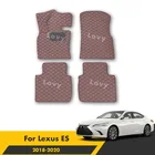 Автомобильные коврики для LEXUS ES 2018 2019 2020 ES200 ES250 ES300h ES350 200 250 300h 350, аксессуары для интерьера, коврики на заказ