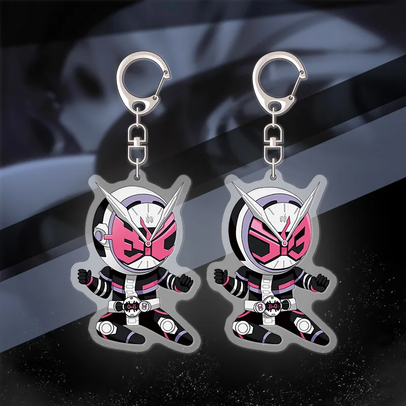 

False Face Knight Decadeziobuildex Bag Pendant Acrylic Key Chain Animation Perimeter