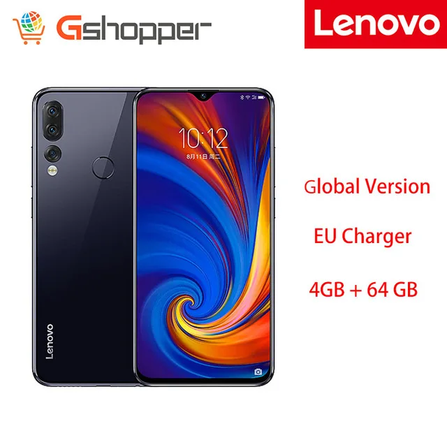 Глобальная версия смартфон Lenovo Z5S 4 Гб 64 Гб Восьмиядерный процессор Snapdragon 710 AI тройной камеры заднего Зуй 10,0 4G FDD LTE Android P - Цвет: Global Grey 464