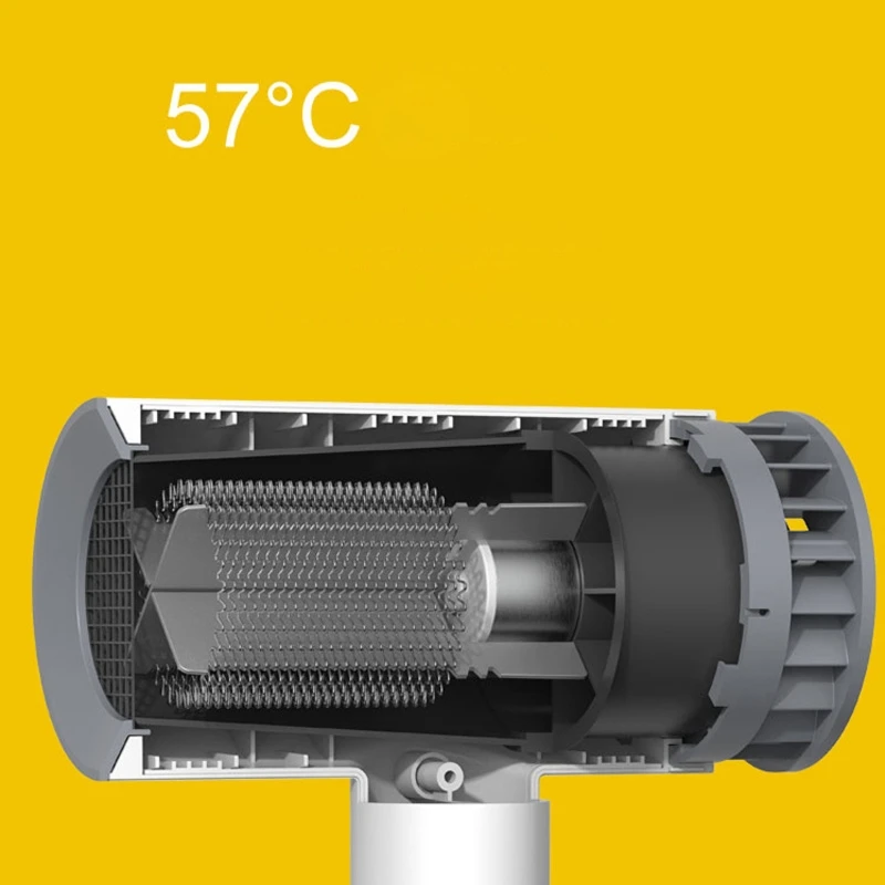 Беспроводной Перезаряжаемый фен для горячего и холодного воздуха дорожный