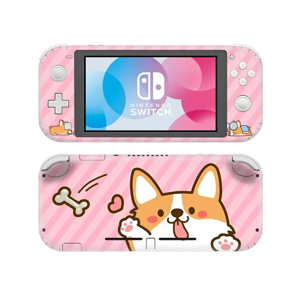

Наклейка для Nintendo Switch с изображением сибирской хаски собаки, наклейка для Nintendo Switch Lite, Защитная Наклейка для Nintendo Switch Lite