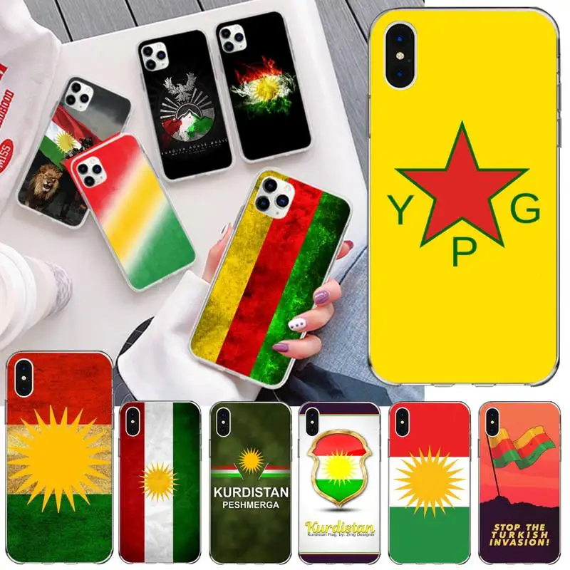 Фото Чехол для телефона Kurdistan с флагом львом iPhone 11 pro XS MAX 8 7 6 6S Plus X 5S SE 2020 XR|Бамперы| |