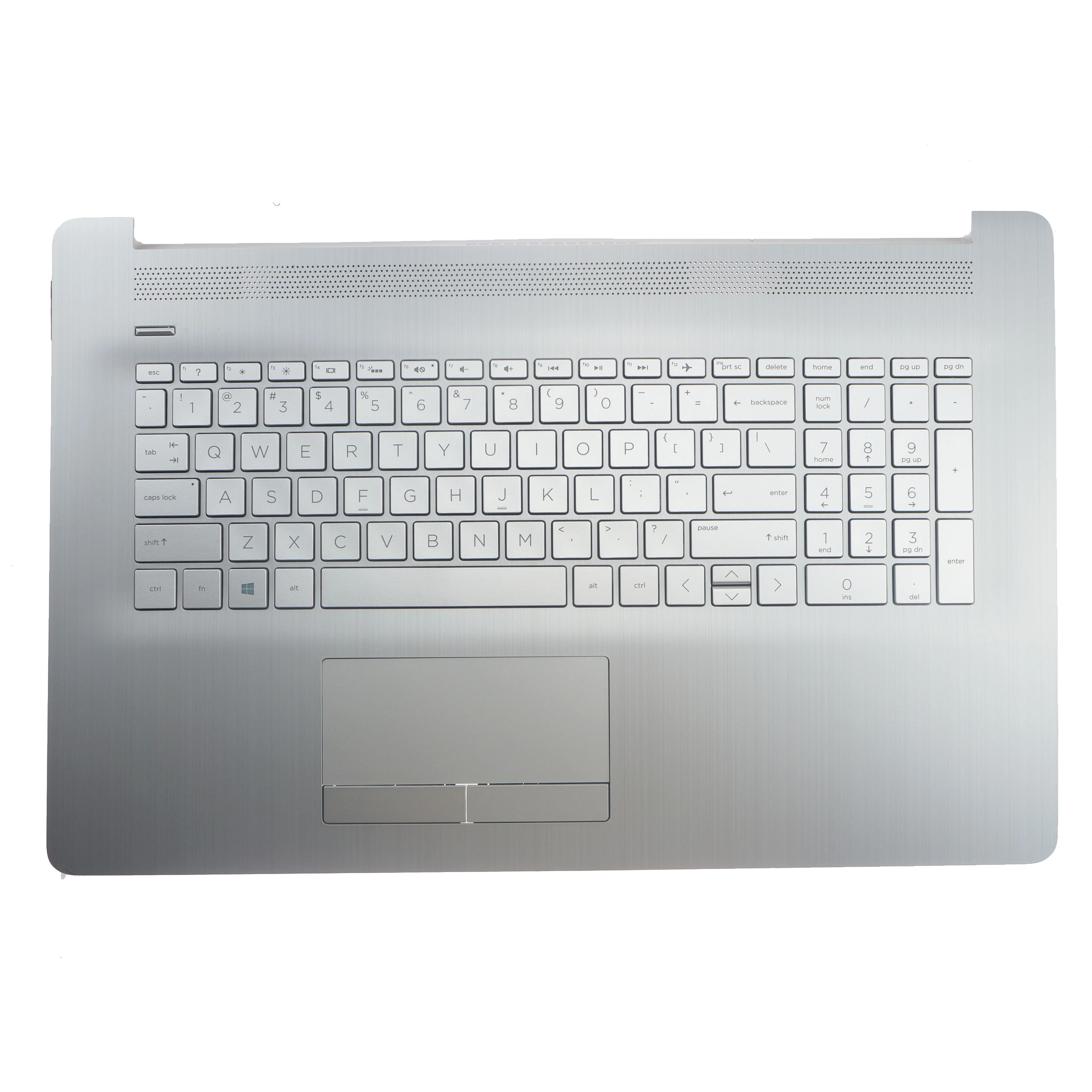 

New Original Palmrest With US Backlit Keyboard For HP Pavilion 17-BY 17-CA Top Cover 6070B1308113 L92787-001 Silver