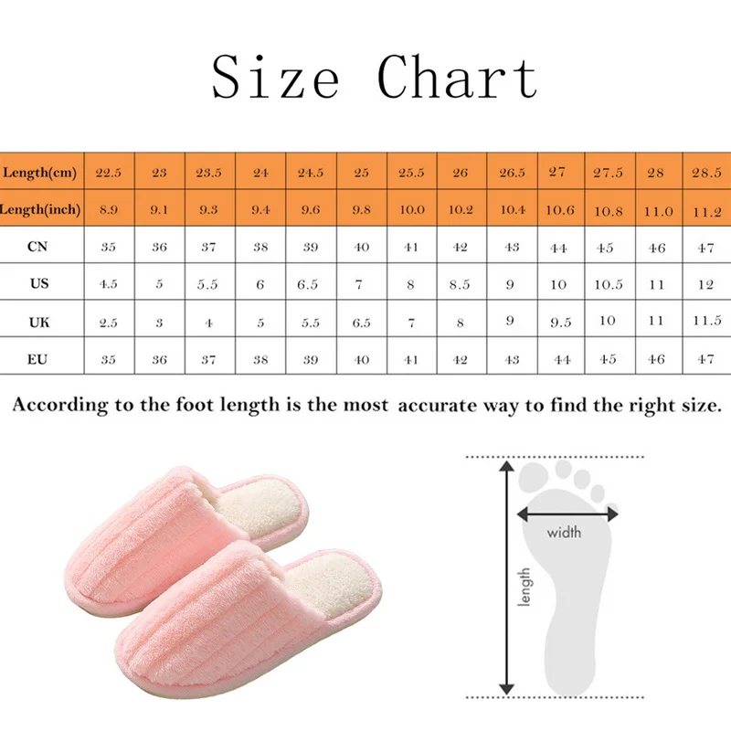 

Women Slippers Winter Warm House Home Soft Non-Slip Plush Cotton Shoes Men Lovers Bedroom Ladies Girls Boys Cute Fur Slides