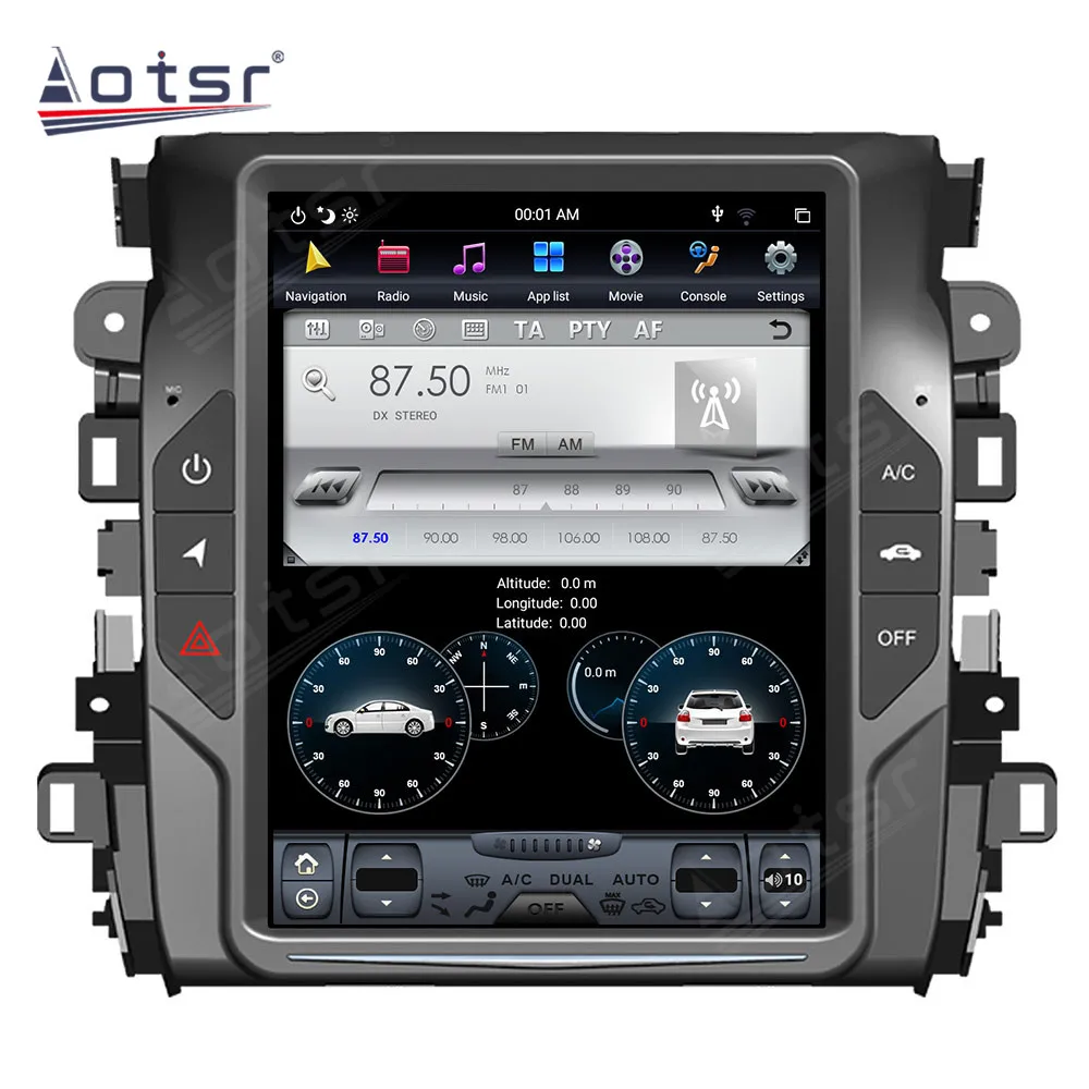 Aotsr Android 13 4 + 128G для Honda Avancier 2017 2018 автомобильное радио-навигация головное