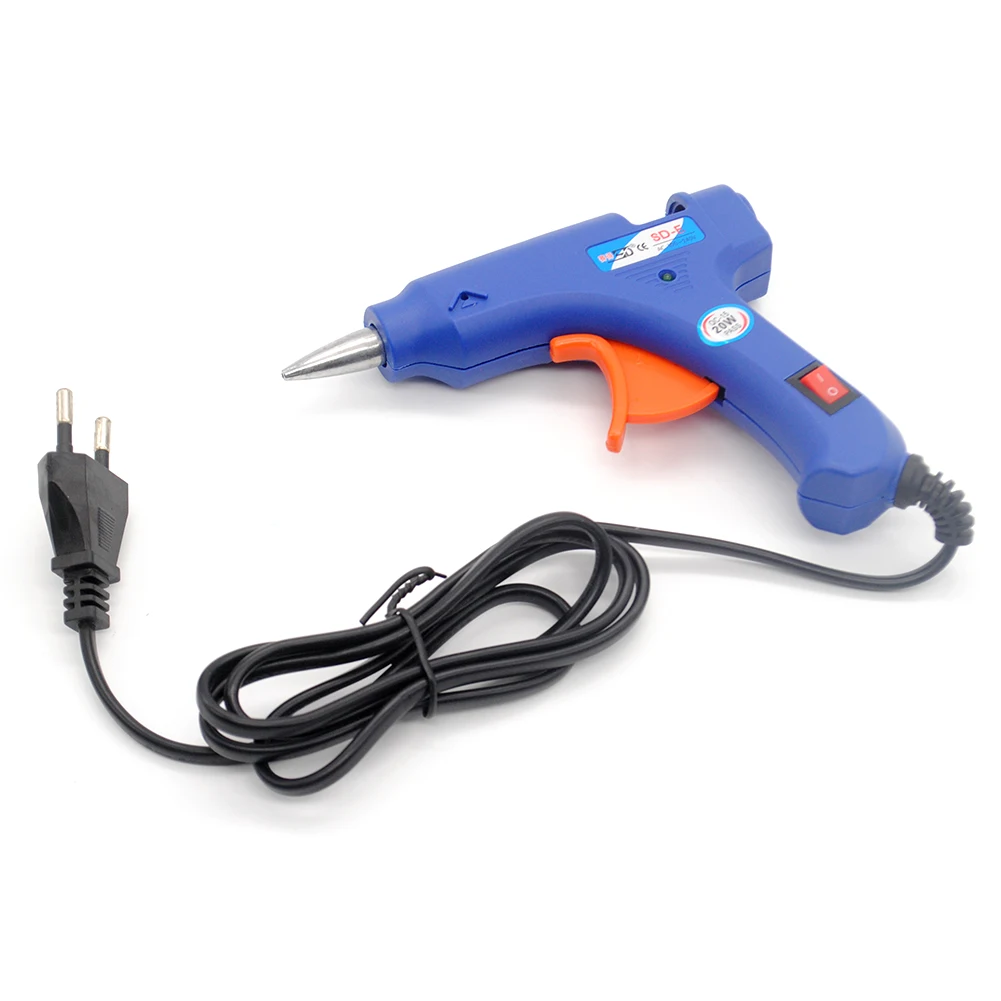 

20W Durable Handheld Lightweight Plastic Portable Home Multifunctional Mini Electric Hot Melt Professional Glue Tool
