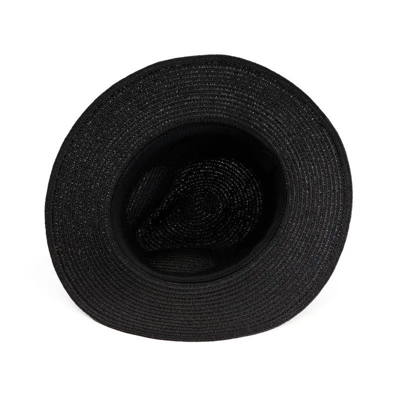 

straw hats women summer spring big brim sun hats outdoor beach chain band casual party sun protective elegant women summer hats