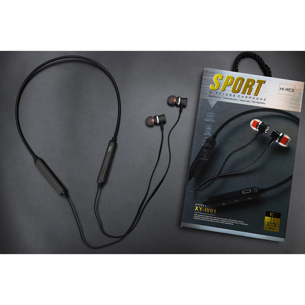 XY-W01 беспроводные наушники-вкладыши стерео музыкальные наушники Спортивная