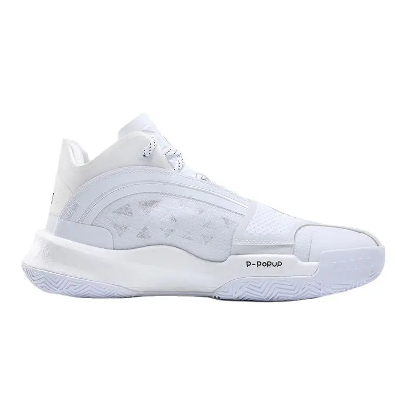 PEAK Mens Basketball Shoes TAICHI POP Big Triangle Professional Competitive Sports Shoes Basketball Sneakers ET13787A