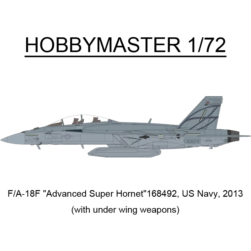 

In December, HA5118B F/A-18F Super Hornet 168492 was published by the US Navy in 2013