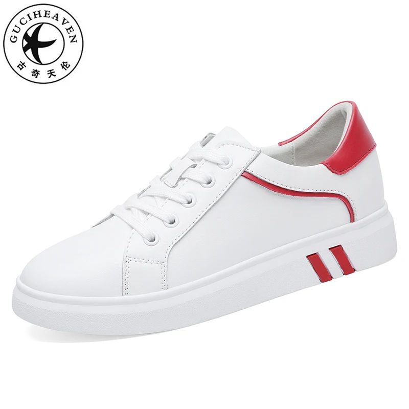 Новинка 2019 года женская обувь на шнуровке с круглым носком цвет белый черный