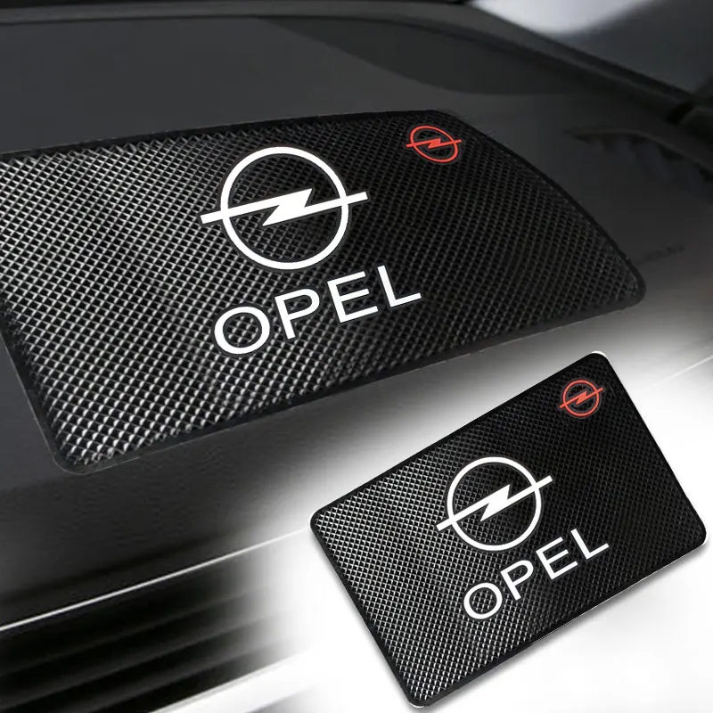 

1pcs Car Anti Slip Mat Badge Decoration Non-Slip Gel Pad Car Accessories For Opel Astra j Insignia Astra g Corsa Zafira b Vivaro
