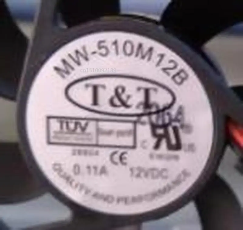 

For T&T MW-510M12B Server Cooler Fan DC 12V 0.11A 50x50x10mm 2-wire Free shipping