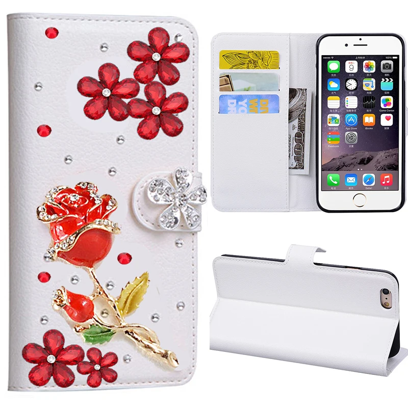 

Magnetic Holder Leather Phone Case For Huawei P9 P10 P20 Pro P30 Lite Nova 2 3 3i 5 5T P Smart Z Plus 2019 Rose Cover Case Coque