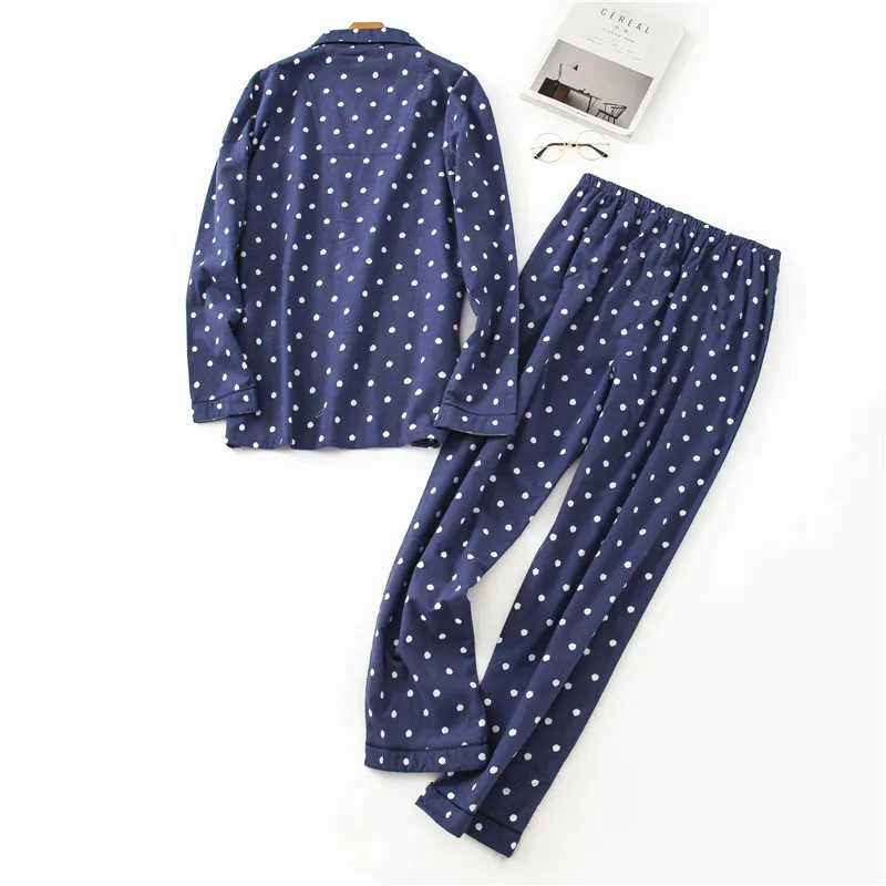 Весна-Осень 2022 пижама мужские повседневные пижамные комплекты в клетку мужская