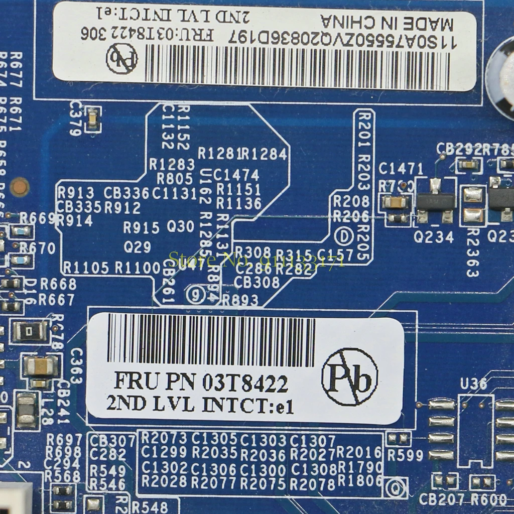 Материнская плата для Lenovo ThinkStation C30 03T8422 сканер REV 1 набор микросхем Intel C602 LGA2011 DDR3