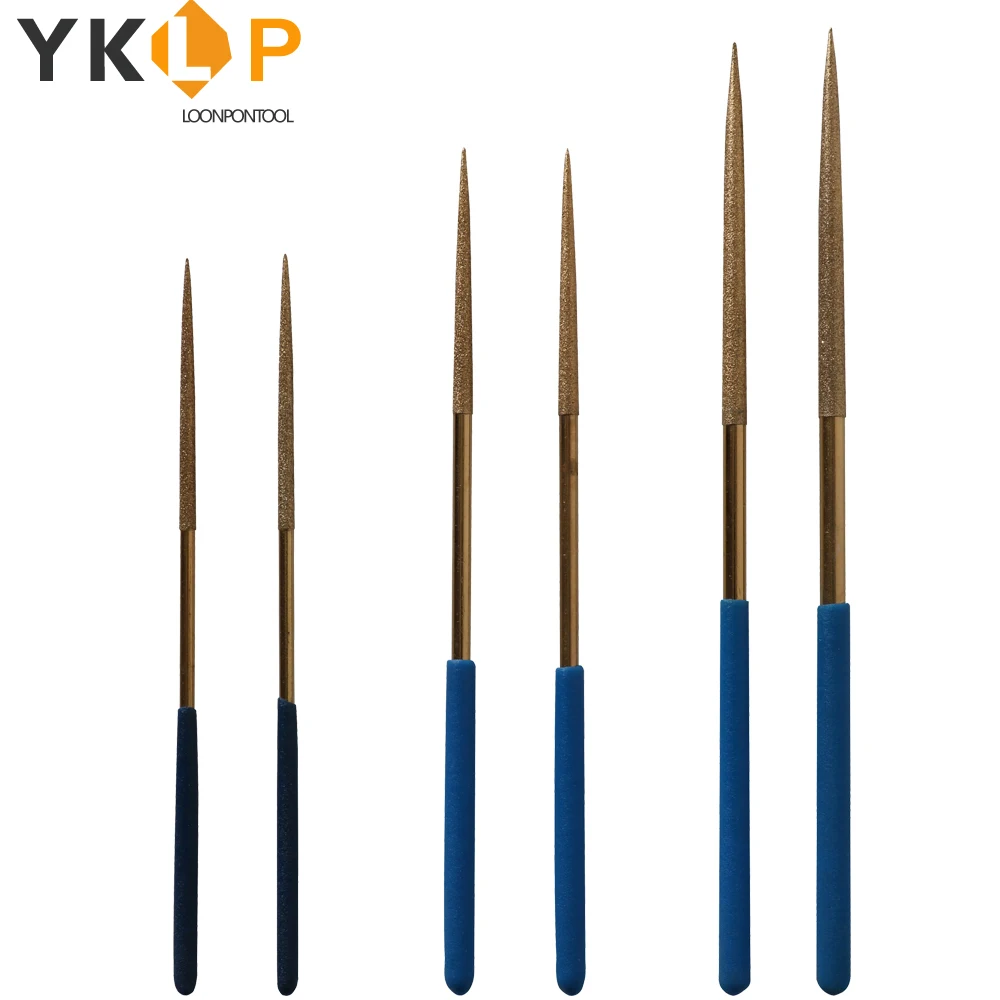 Алмазная игла с титановым покрытием Набор круглых пилок для дерева инструмент