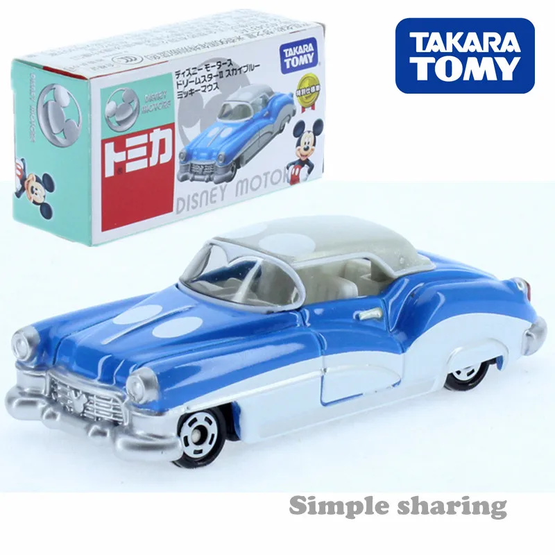Серия TOMICA Disney Motors Микки и Минни серия фильмов ТВ японская модель Такара Томи
