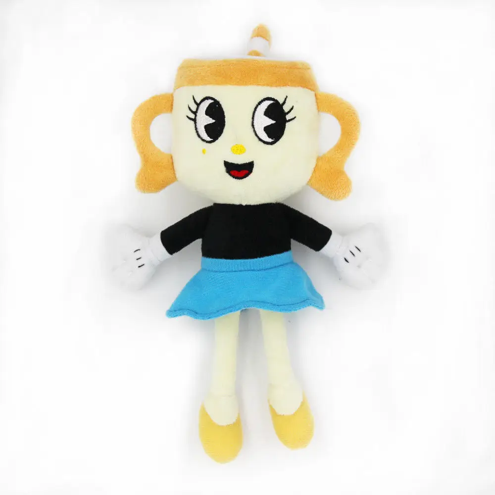 Оригинальная игра Cuphead Ms чаша Плюшевые игрушки Мягкая кукла детский подарок 20 см |